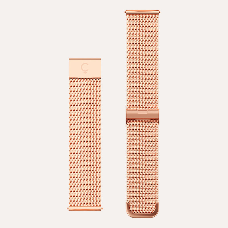 XL Mesh Band in Rose Gold