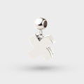 Letter X Charm Petite