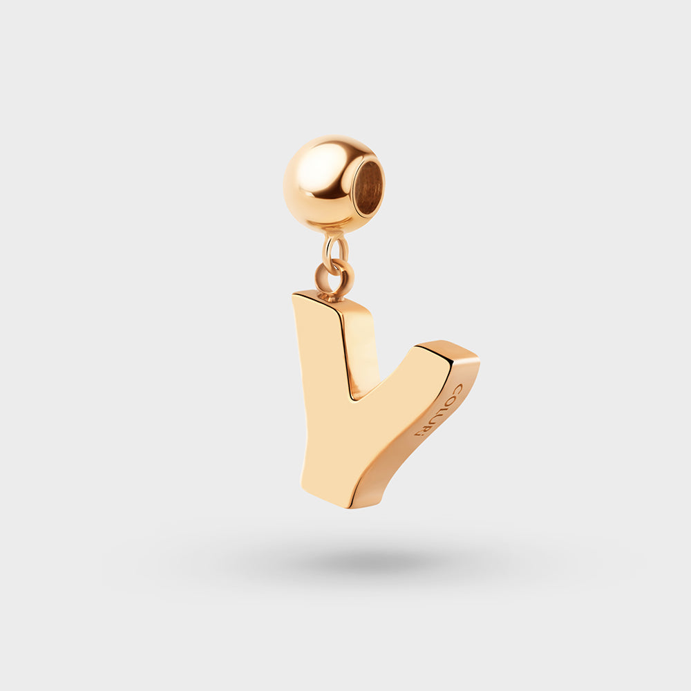 Letter Y Charm Petite