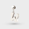 Letter W Charm Petite