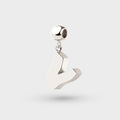 Letter V Charm Petite