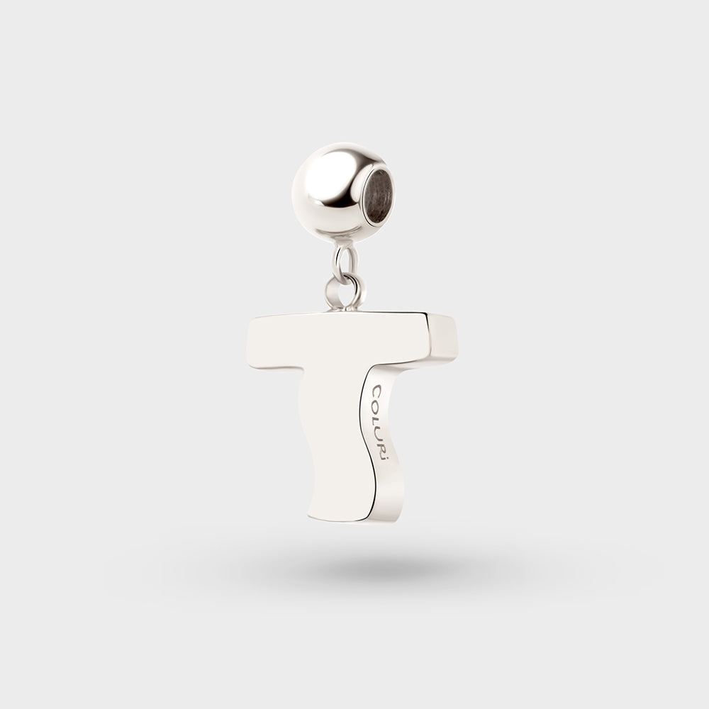 Letter T Charm Petite