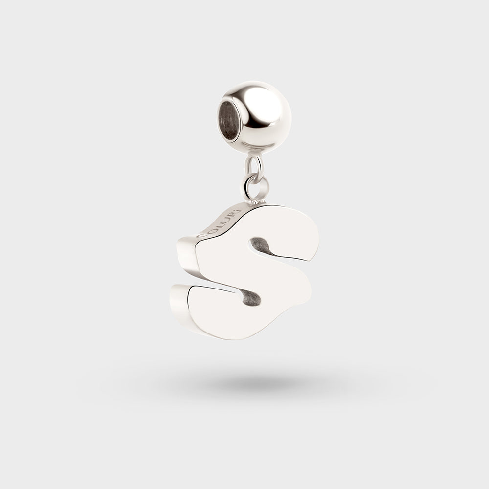 Letter S Charm Petite