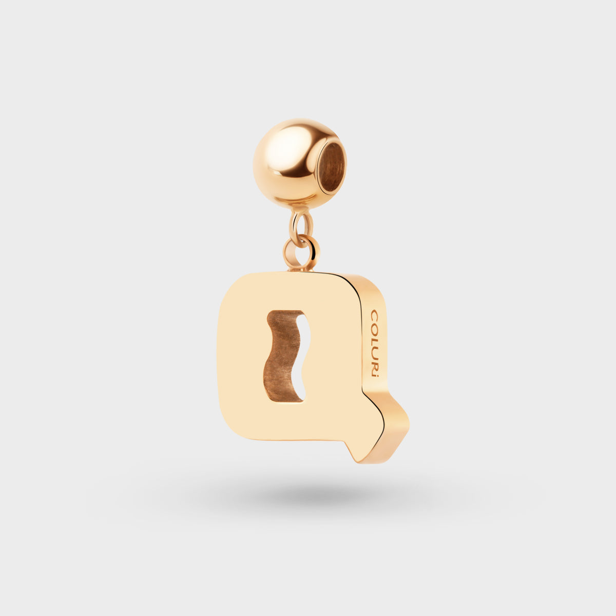Letter Q Charm Petite