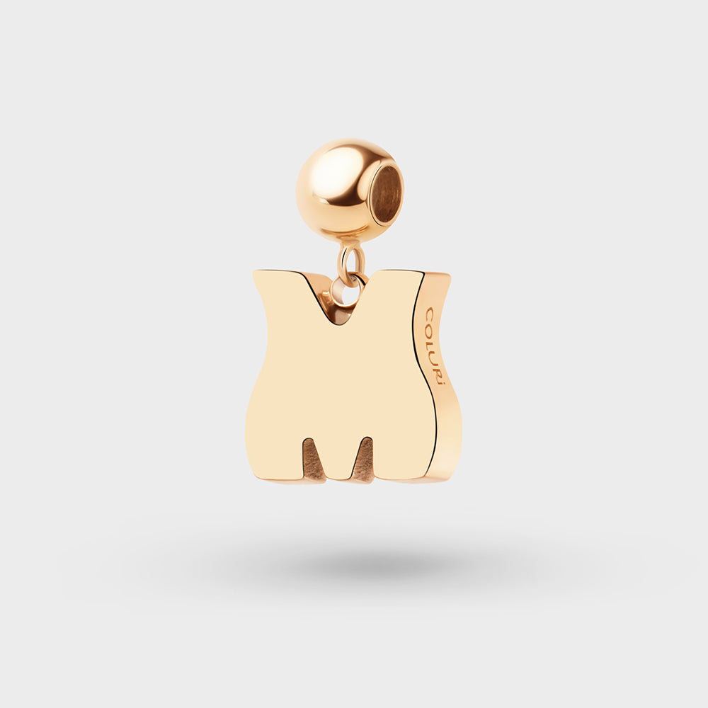 Letter M Charm Petite