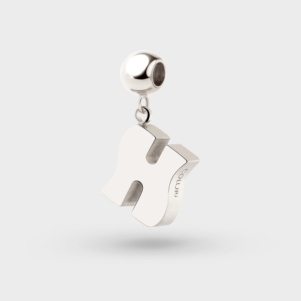 Letter H Charm Petite