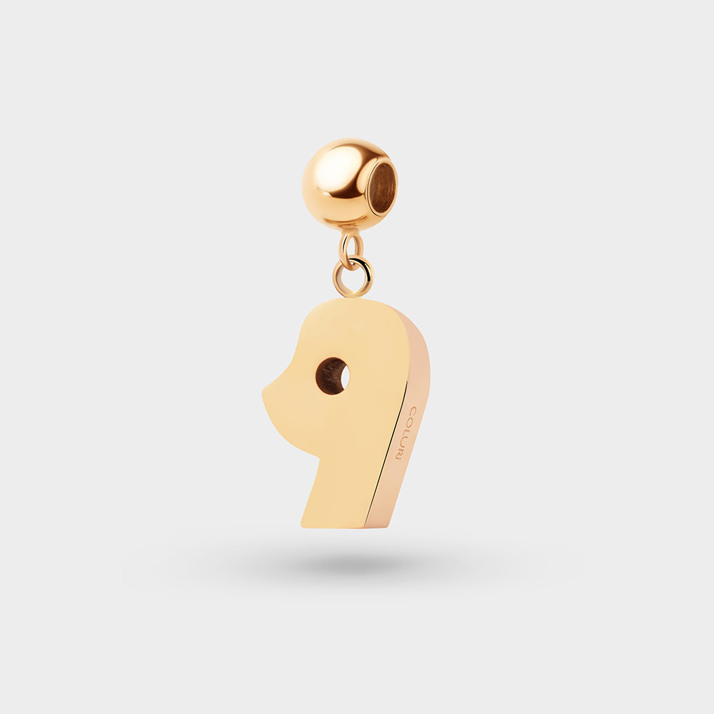 Number 9 Charm Petite