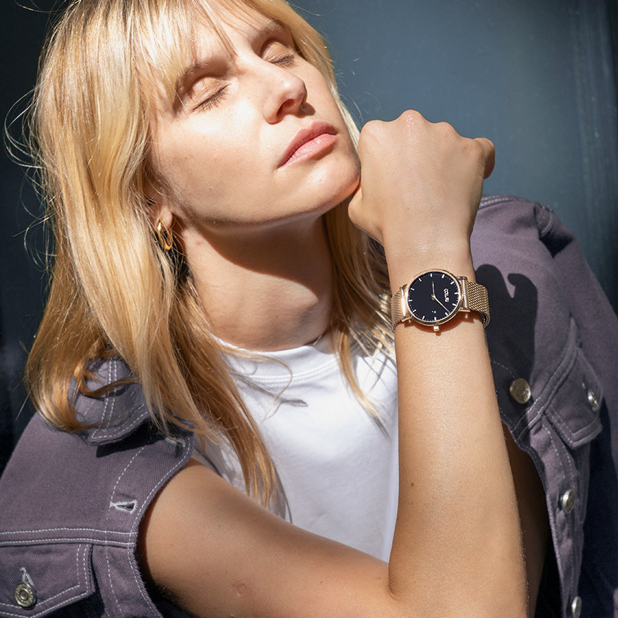 Nurse Watch in Black