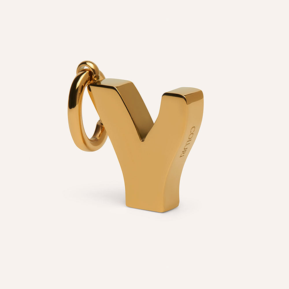 Letter Y Charm