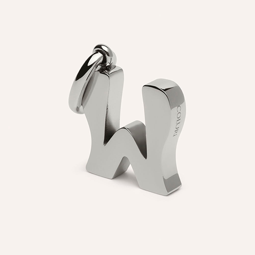 Letter W Charm