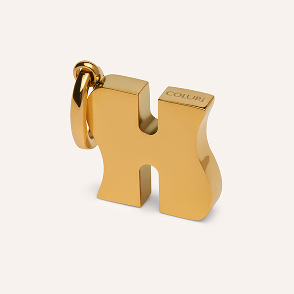 Letter H Charm