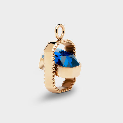 Talisman Charm in Navy