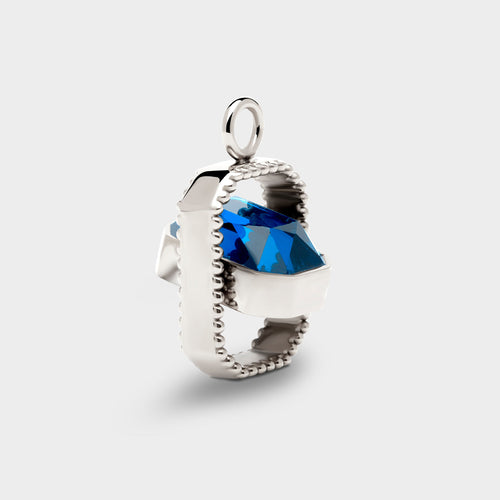 Talisman Charm in Navy