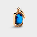Talisman Charm in Navy