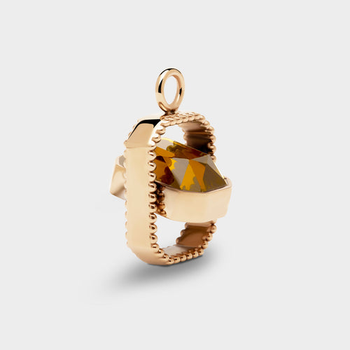 Talisman Charm in Saffron