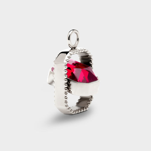 Talisman Charm in Scarlet
