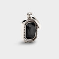 Talisman Charm in Jet Black