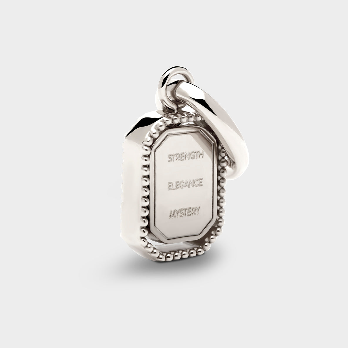 Talisman Charm in Jet Black