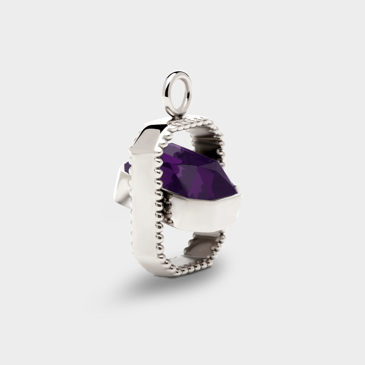 Talisman Charm in Violet