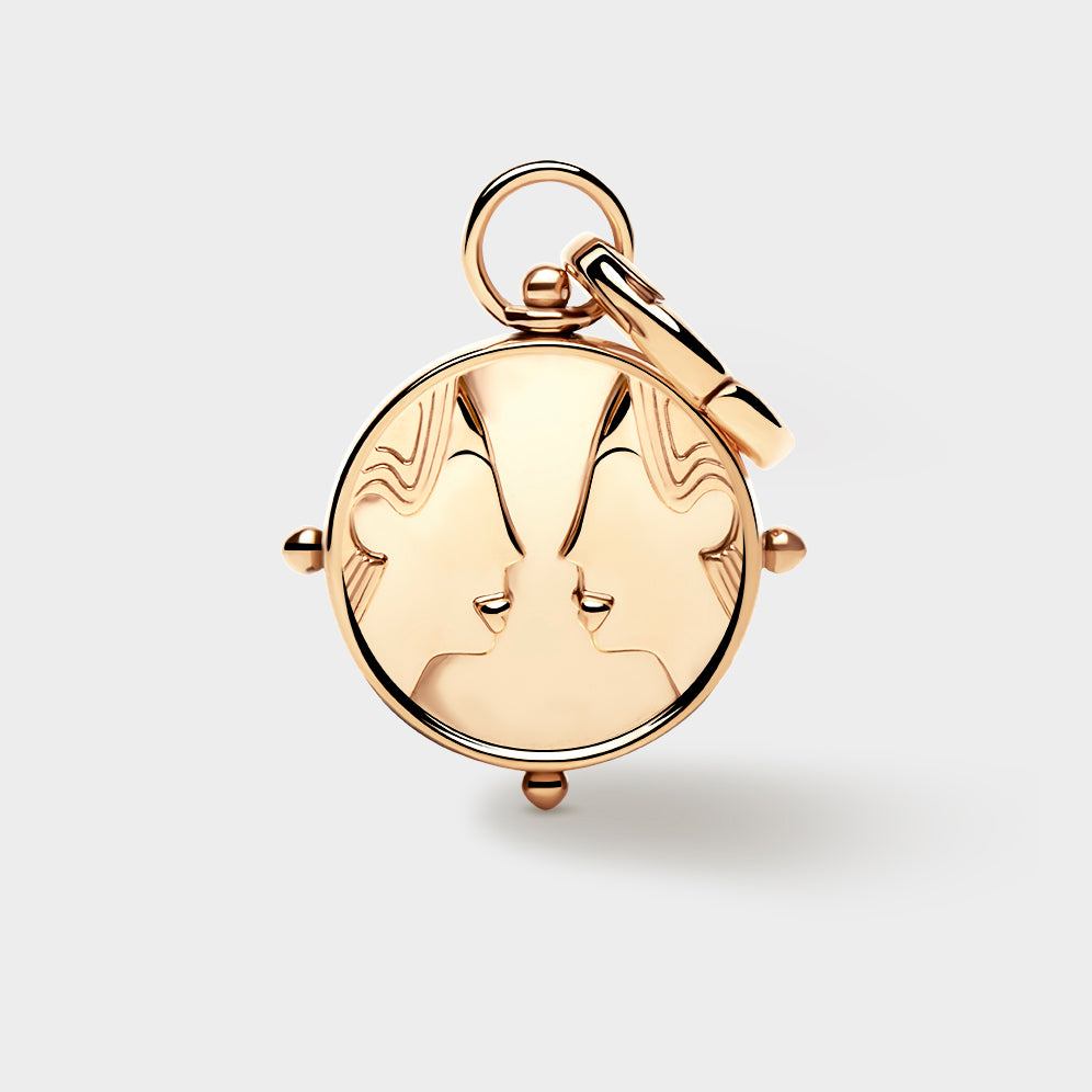 Gemini Double-Sided Charm