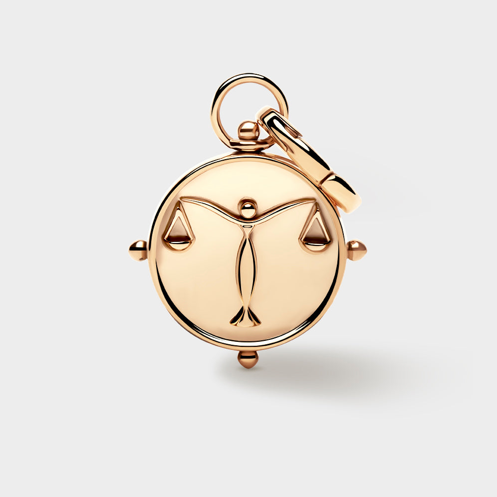 Libra Double-Sided Charm