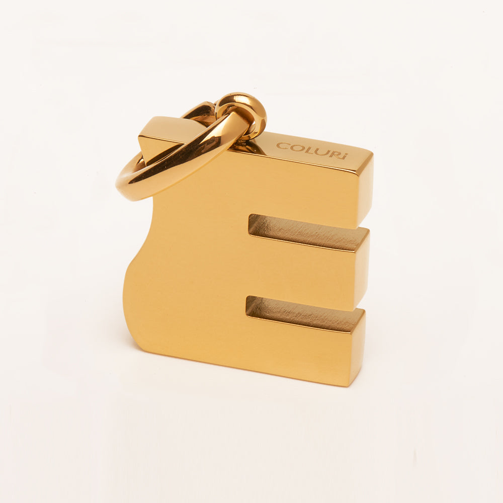 Letter E Charm