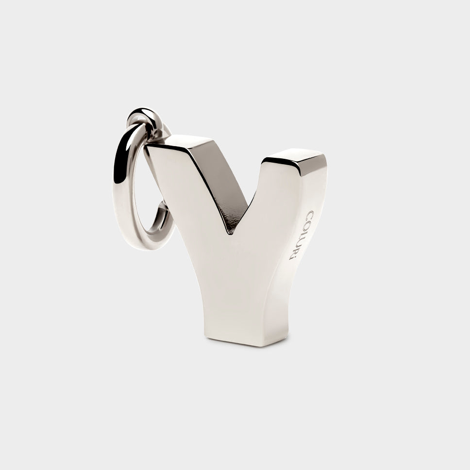 Letter Y Charm