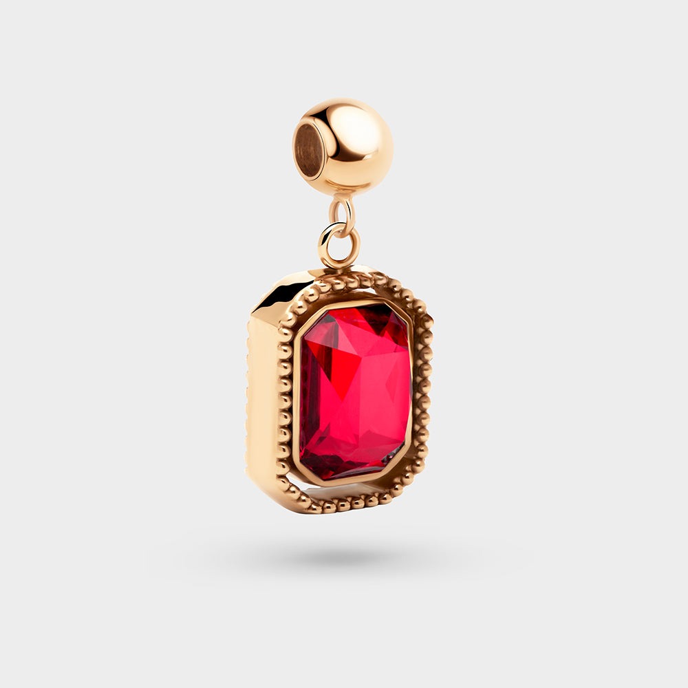 Talisman Charm in Scarlet Petite