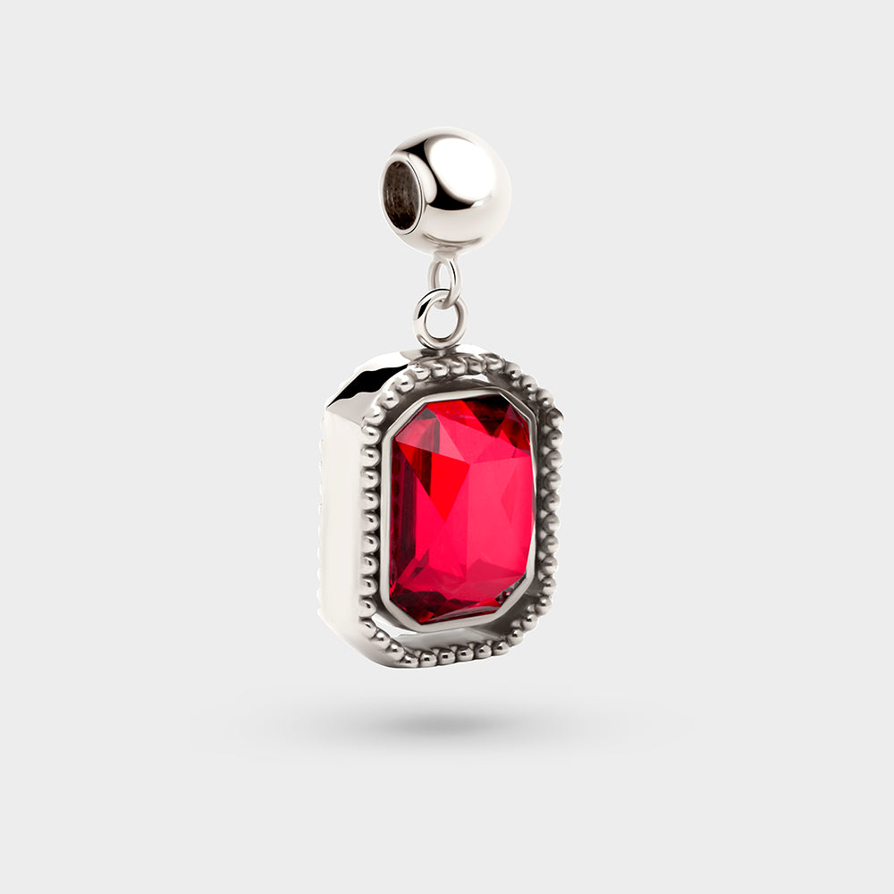 Talisman Charm in Scarlet Petite