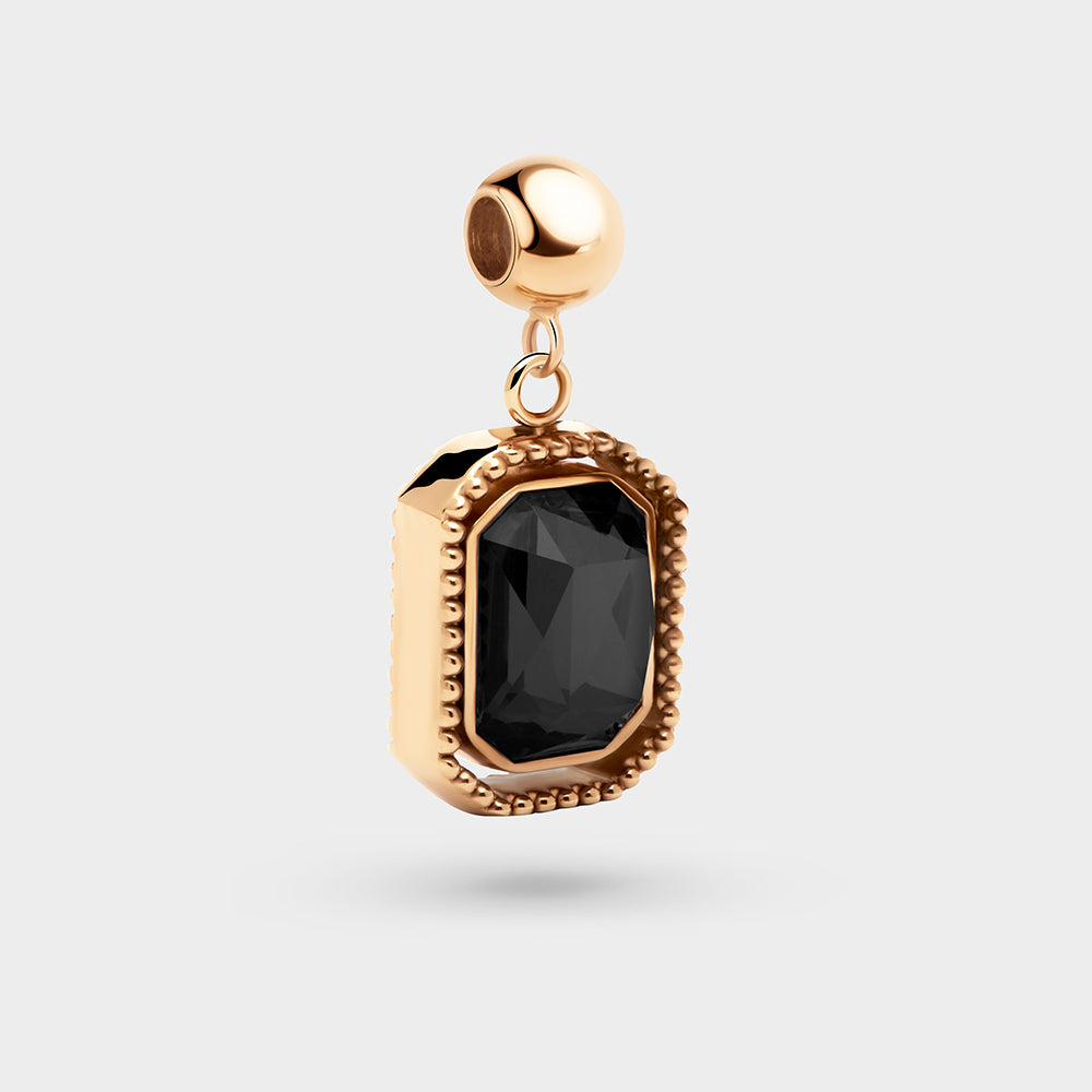 Talisman Charm in Jet Black Petite