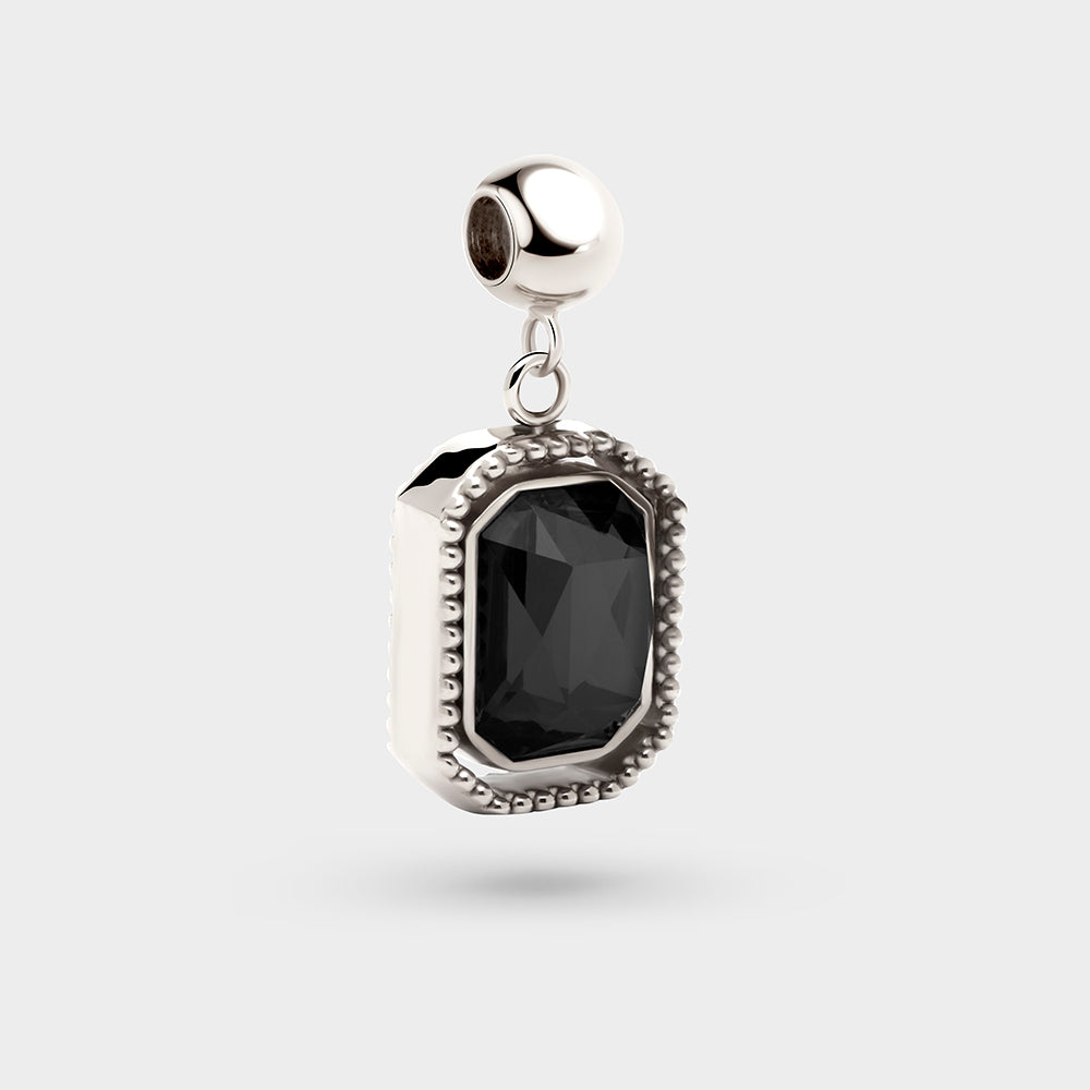 Talisman Charm in Jet Black Petite