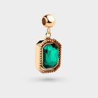 Talisman Charm in Emerald Petite