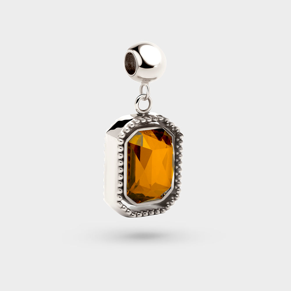 Talisman Charm in Saffron Petite