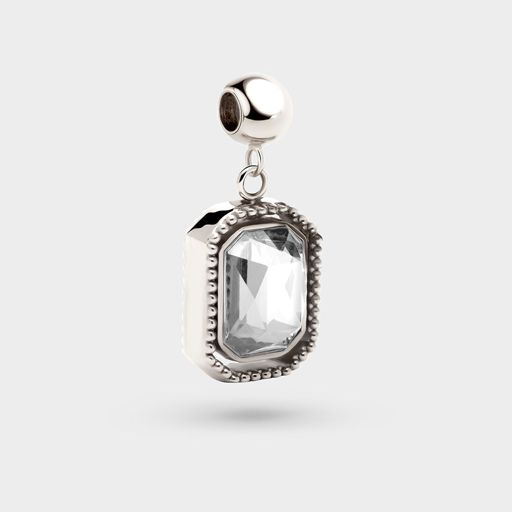 Talisman Charm in Snow Petite