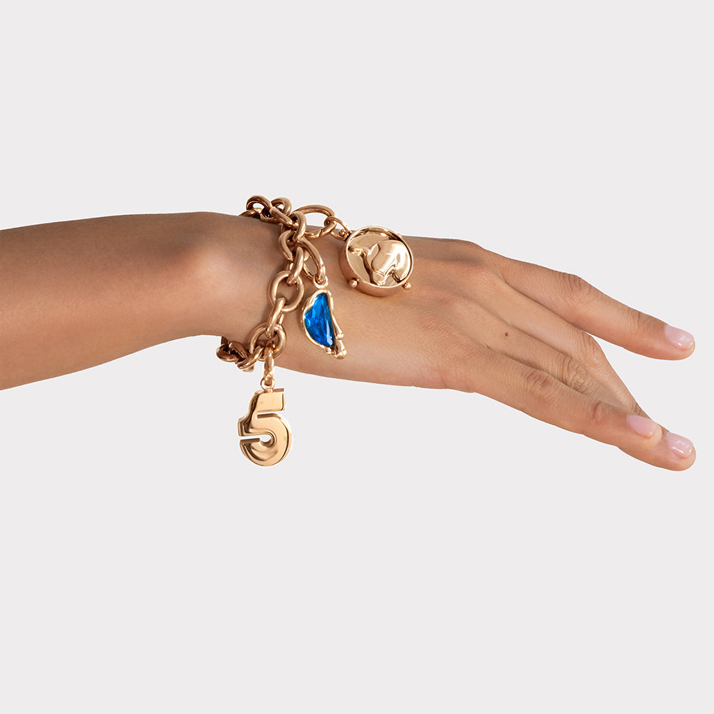 March Birthstone Charm