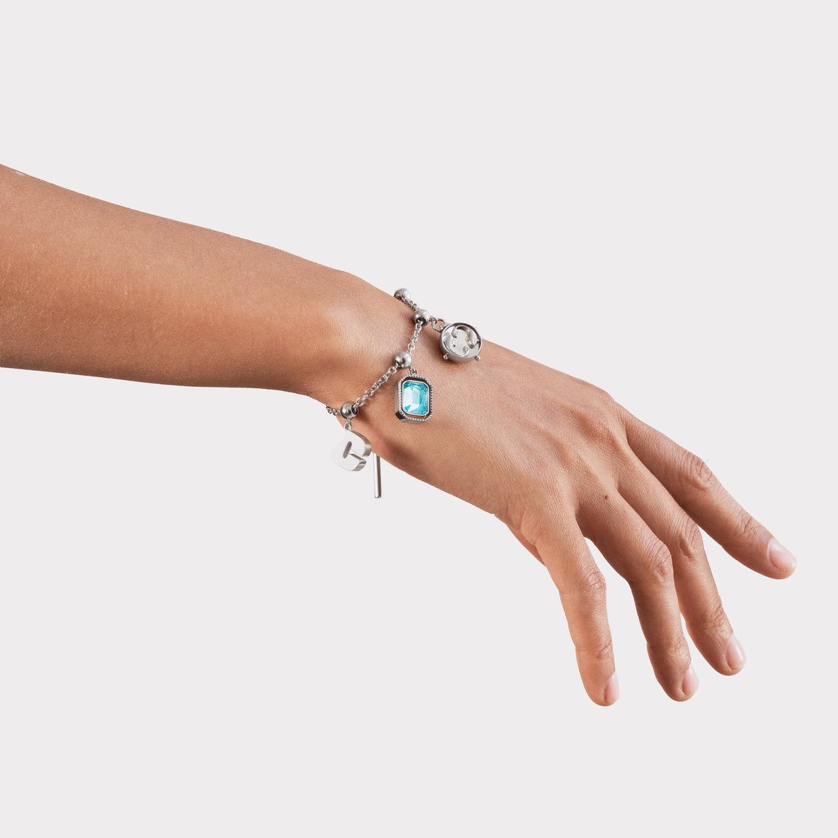Petite Charm Cable Bracelet