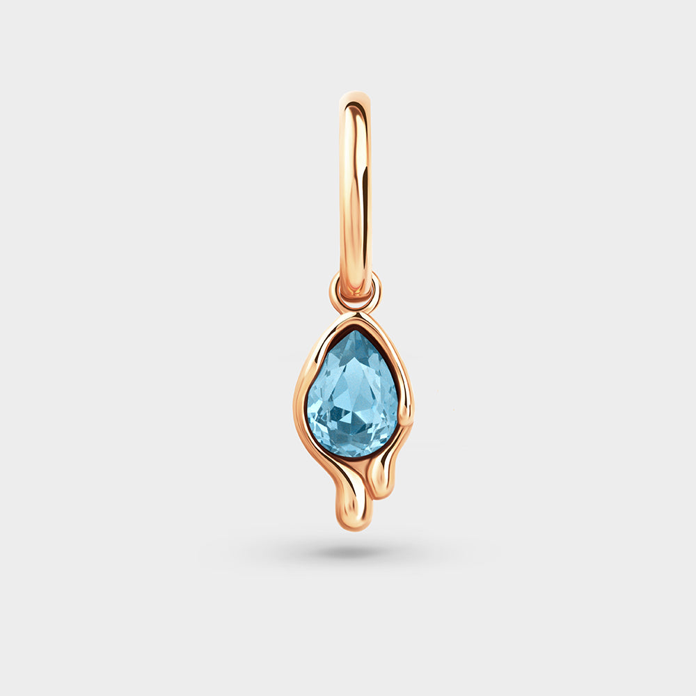 March Birthstone Charm