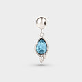 March Birthstone Charm Petite