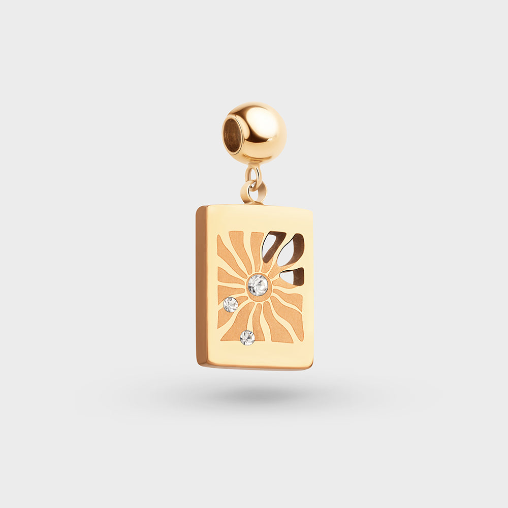The Sun Tarot Charm Petite