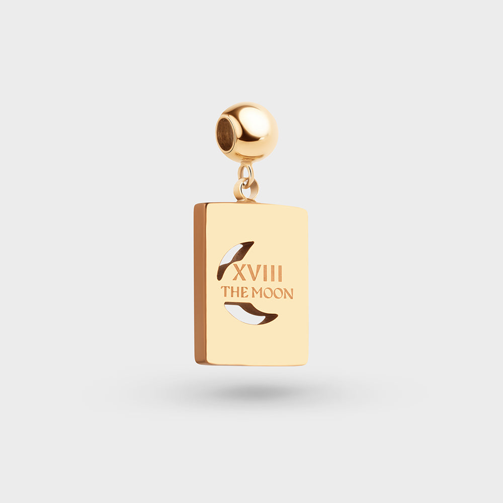 The Moon Tarot Charm Petite