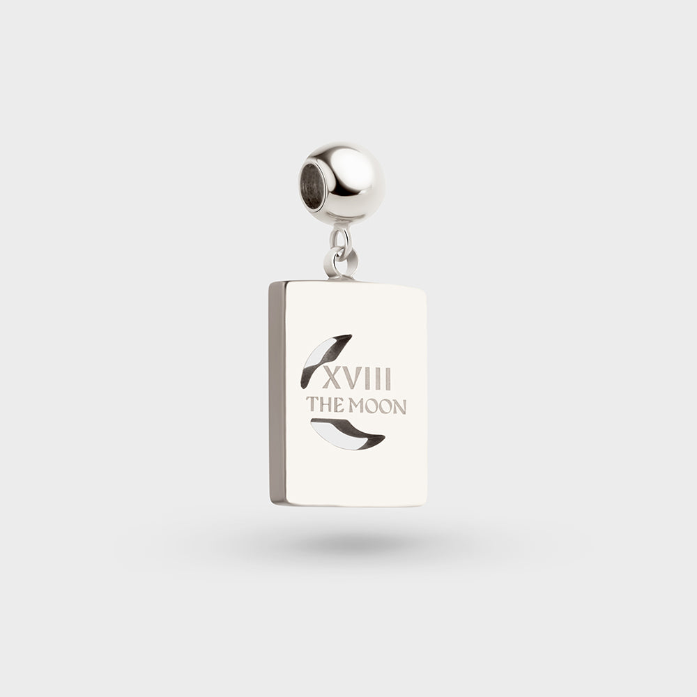 The Moon Tarot Charm Petite
