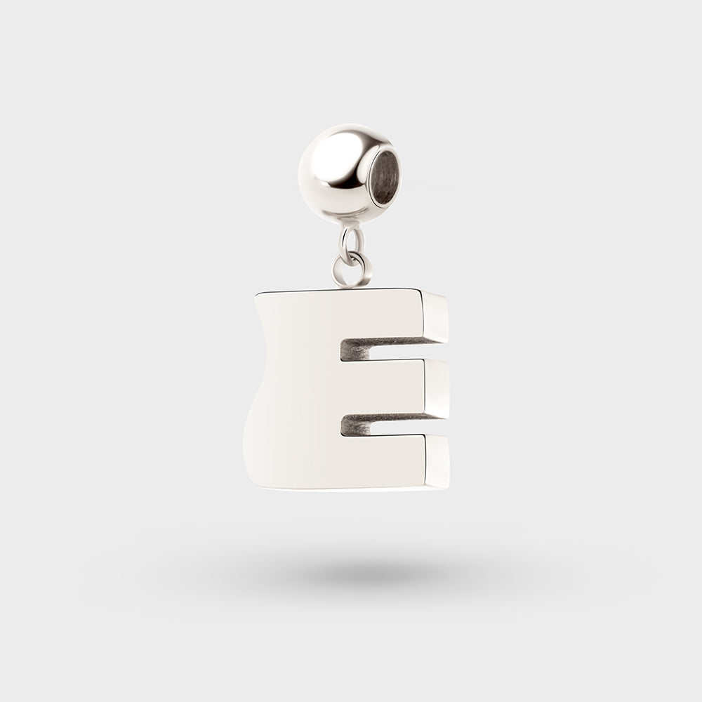 Letter E Charm Petite