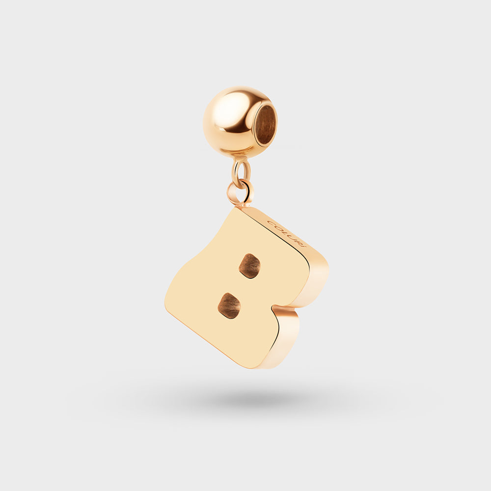 Letter B Charm Petite