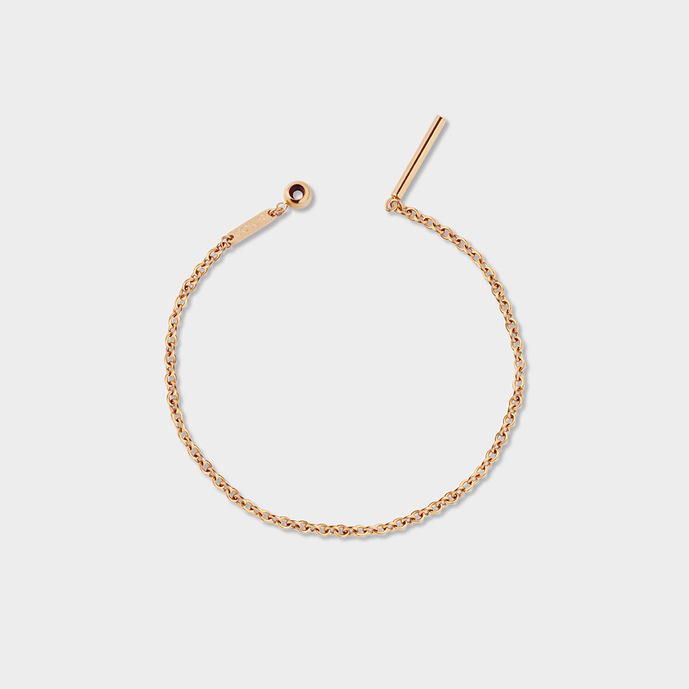 Petite Charm Cable Bracelet
