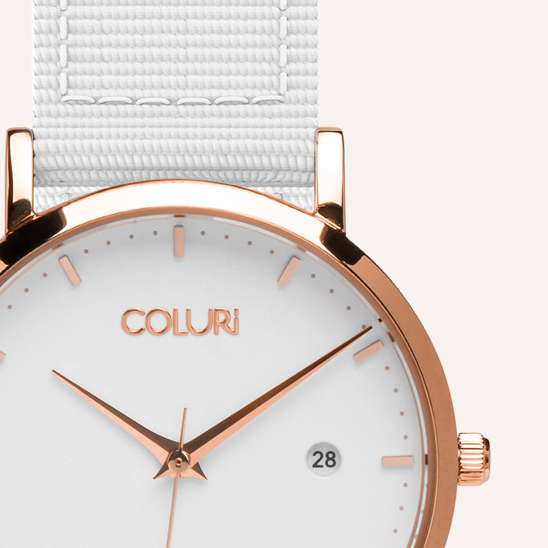 White Watch 36MM Dial