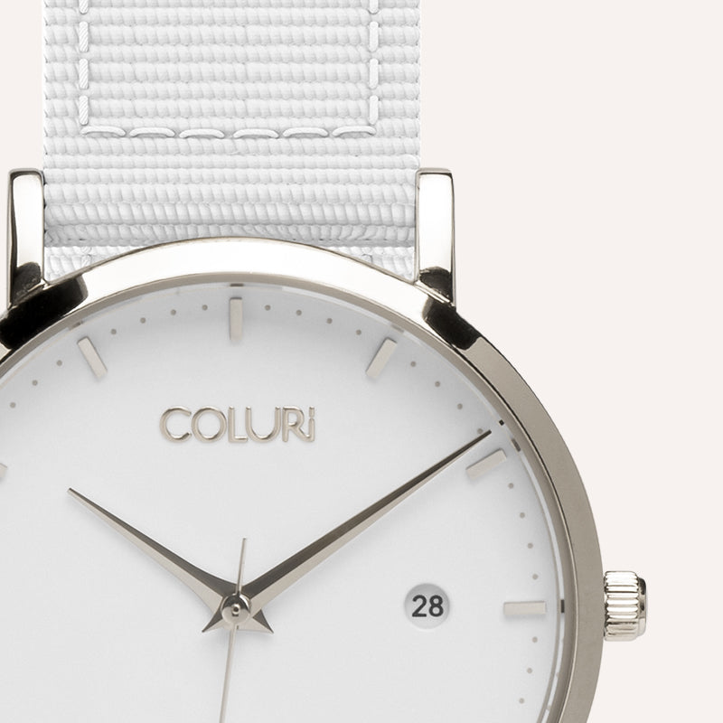 White Watch 36MM Dial