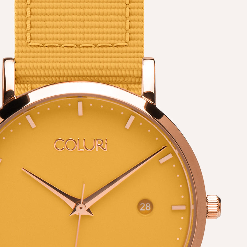 Yellow Watch 36MM Dial