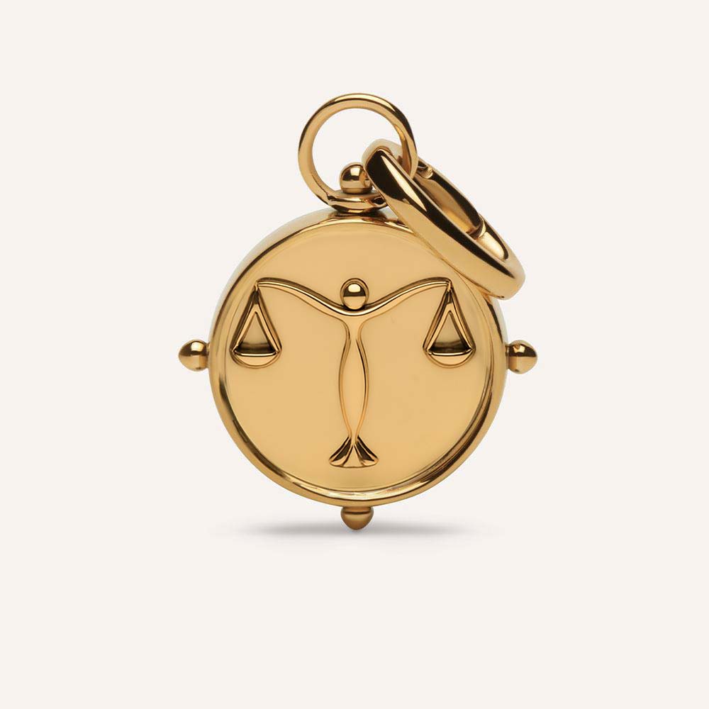 Libra Double-Sided Charm
