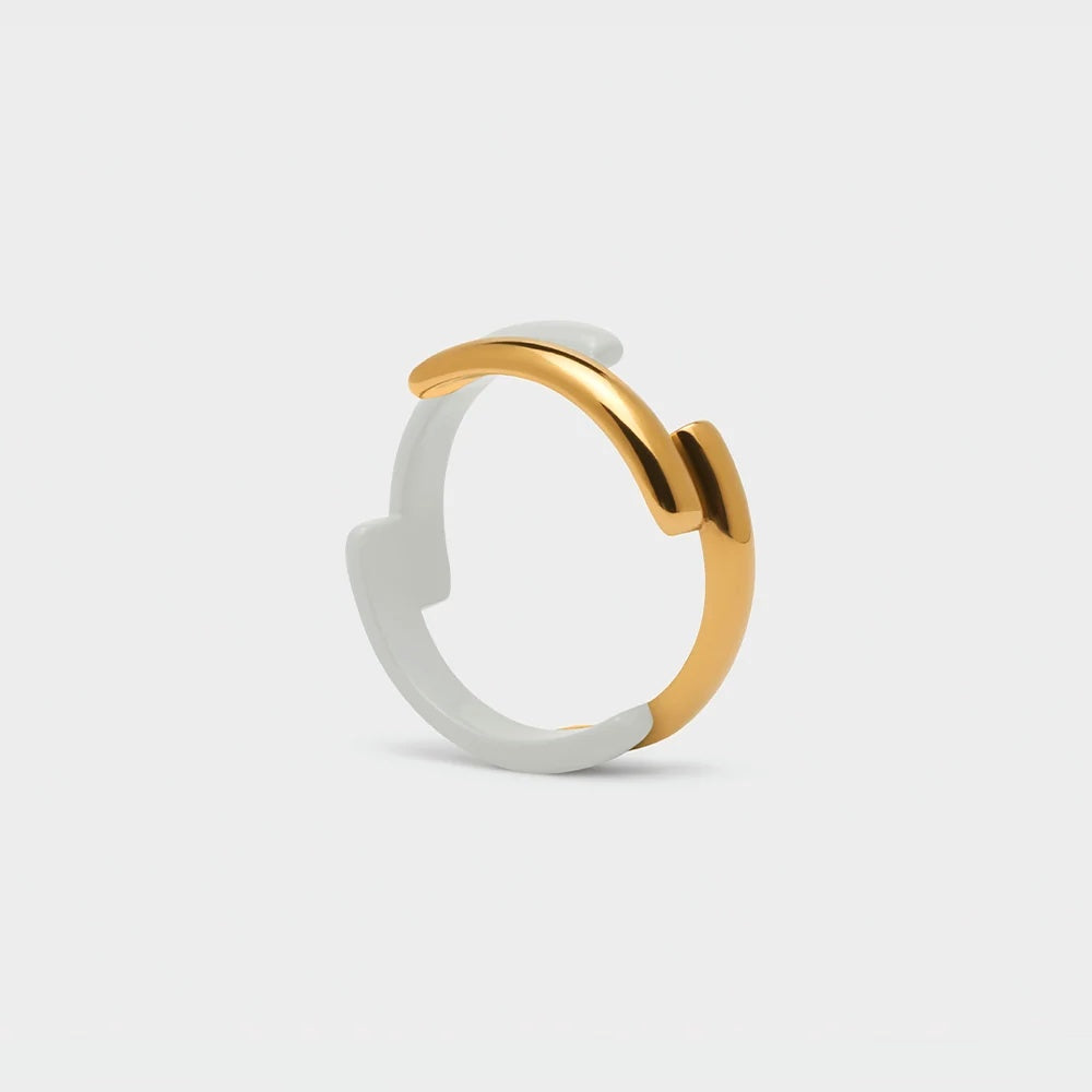 Lorde Hoop Ring in Snow – Coluri