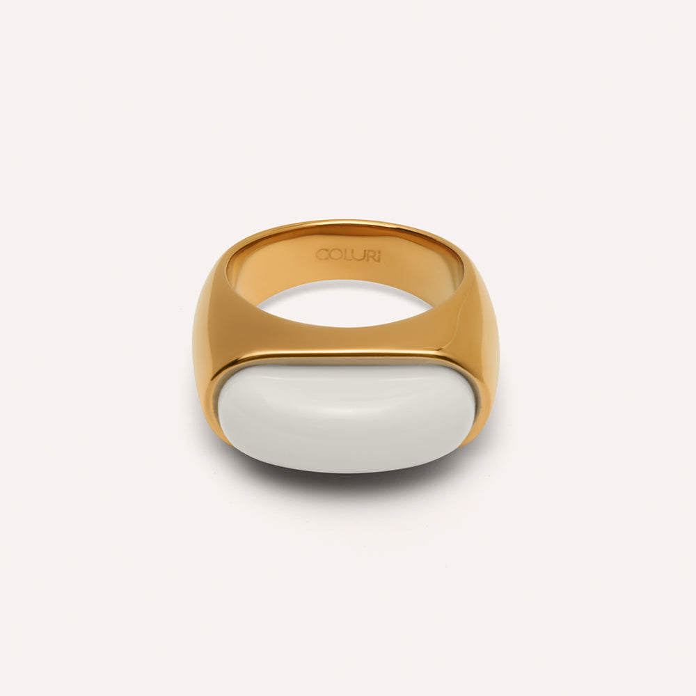 Lorde Statement Ring in Snow